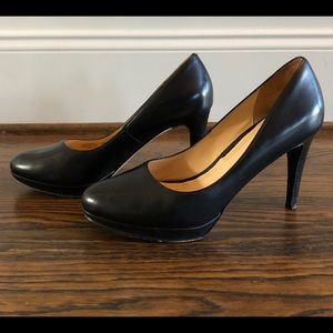 Cole Haan Black Platform Pumps